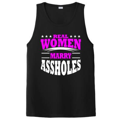 Marry Assholes Funny Gag Gift For Wife From Husband PosiCharge Competitor Tank