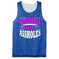 Marry Assholes Funny Gag Gift For Wife From Husband Mesh Reversible Basketball Jersey Tank