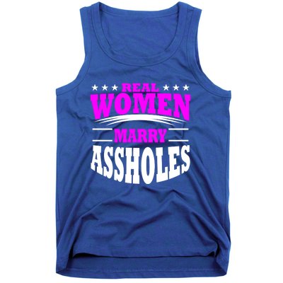 Marry Assholes Funny Gag Gift For Wife From Husband Tank Top