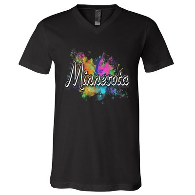 Minnesota Apparel For Men Women V-Neck T-Shirt