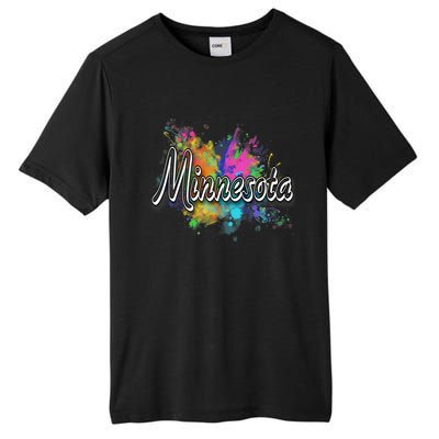 Minnesota Apparel For Men Women Tall Fusion ChromaSoft Performance T-Shirt