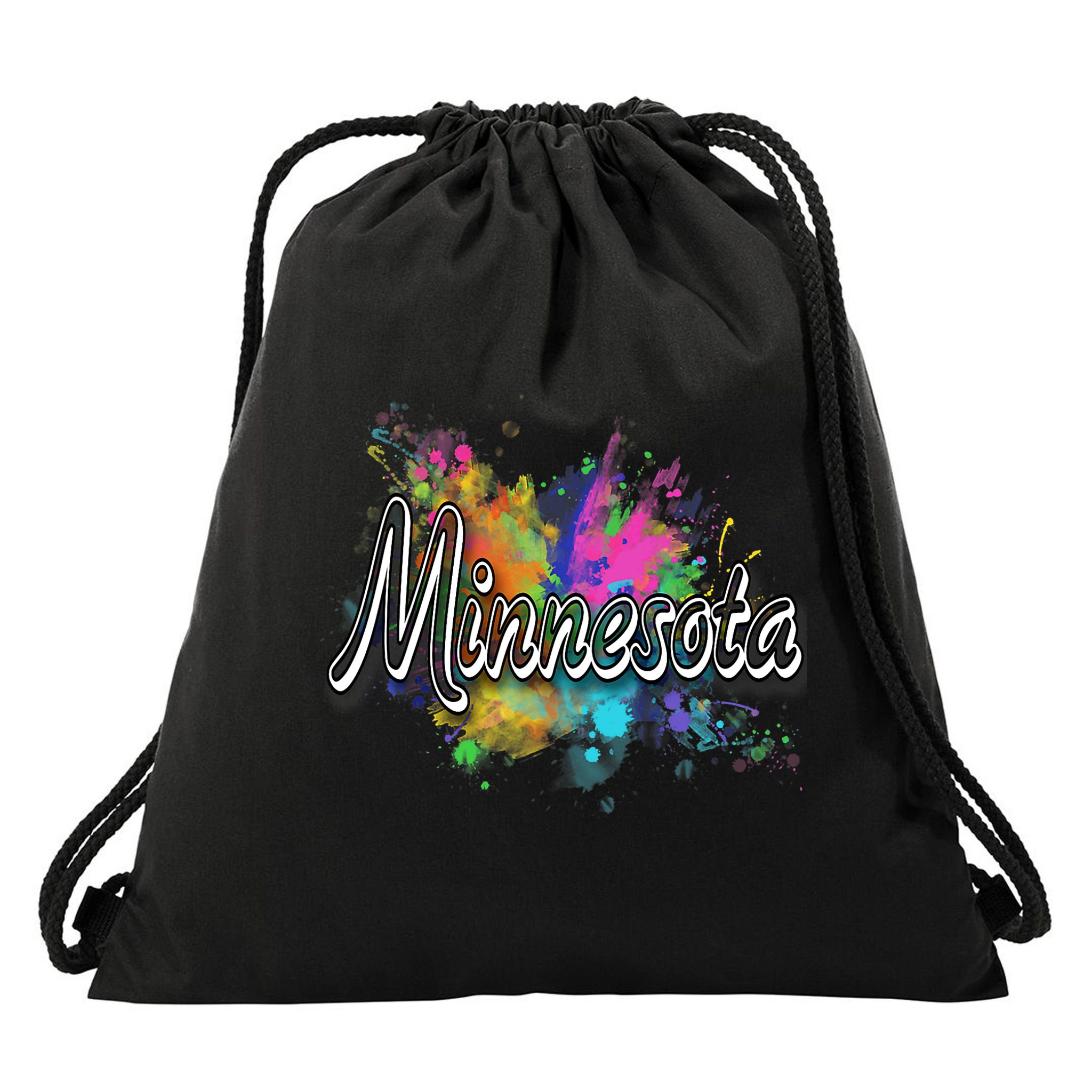 Minnesota Apparel For Men Women Drawstring Bag