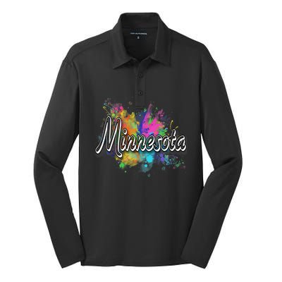 Minnesota Apparel For Men Women Silk Touch Performance Long Sleeve Polo