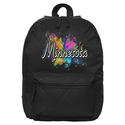 Minnesota Apparel For Men Women 16 in Basic Backpack