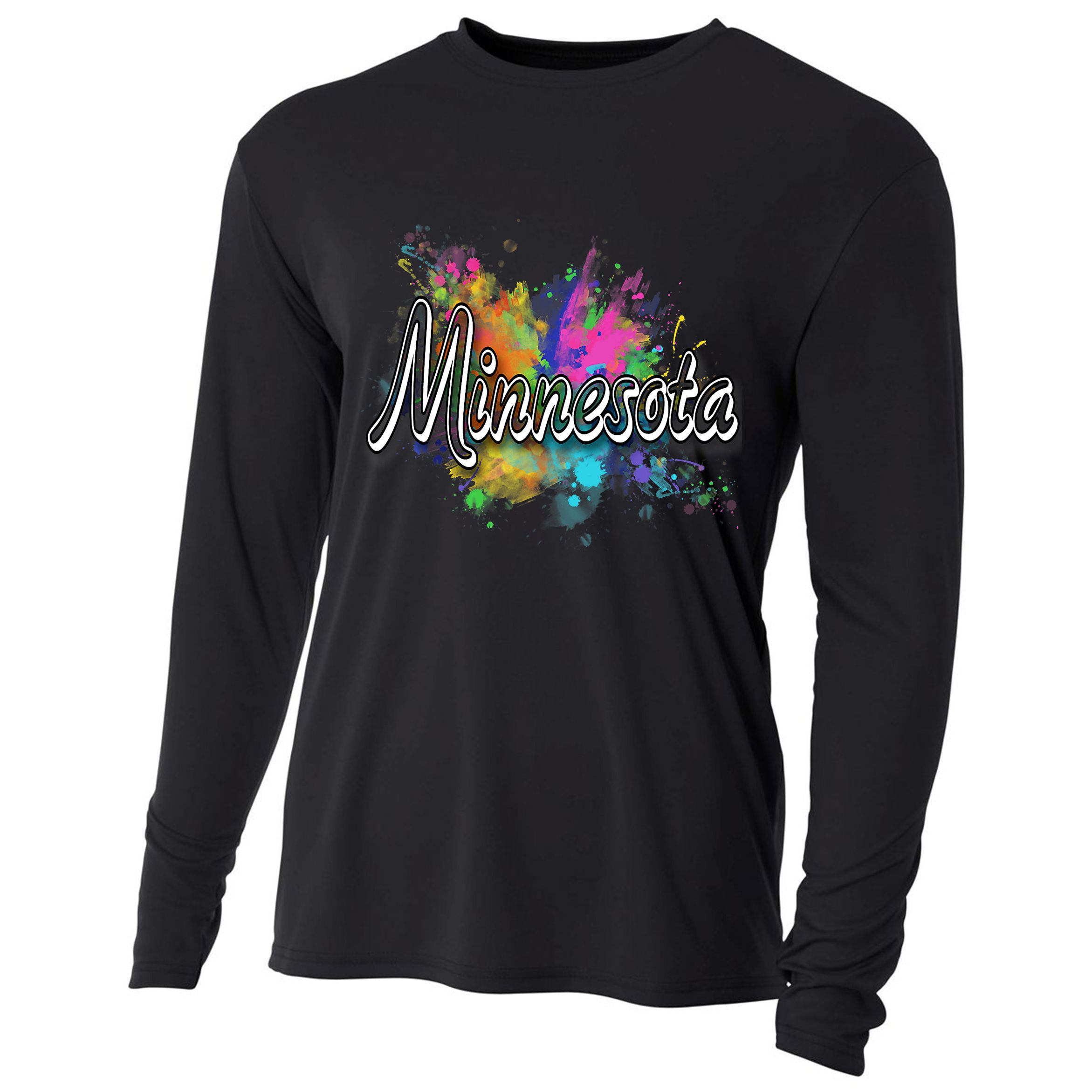 Minnesota Apparel For Men Women Cooling Performance Long Sleeve Crew