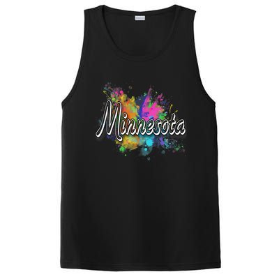 Minnesota Apparel For Men Women PosiCharge Competitor Tank