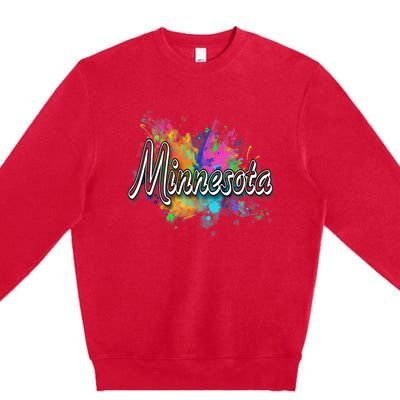 Minnesota Apparel For Men Women Premium Crewneck Sweatshirt