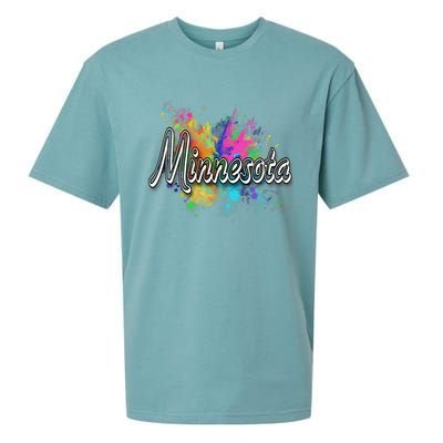 Minnesota Apparel For Men Women Sueded Cloud Jersey T-Shirt