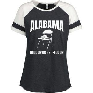 Montgomery Alabama Fiver Boat Brawl Folding Chair Enza Ladies Jersey Colorblock Tee