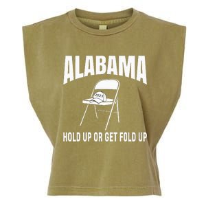 Montgomery Alabama Fiver Boat Brawl Folding Chair Garment-Dyed Women's Muscle Tee