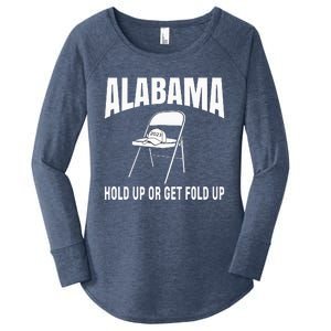 Montgomery Alabama Fiver Boat Brawl Folding Chair Women's Perfect Tri Tunic Long Sleeve Shirt