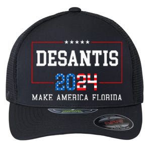 Make America Florida DeSantis 2024 Flexfit Unipanel Trucker Cap