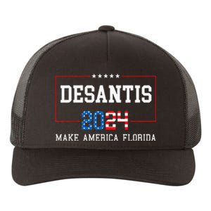 Make America Florida DeSantis 2024 Yupoong Adult 5-Panel Trucker Hat