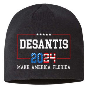 Make America Florida DeSantis 2024 Sustainable Beanie