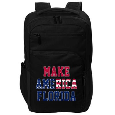 Make America Florida, Desantis 2024 Election Funny Sarcastic Impact Tech Backpack