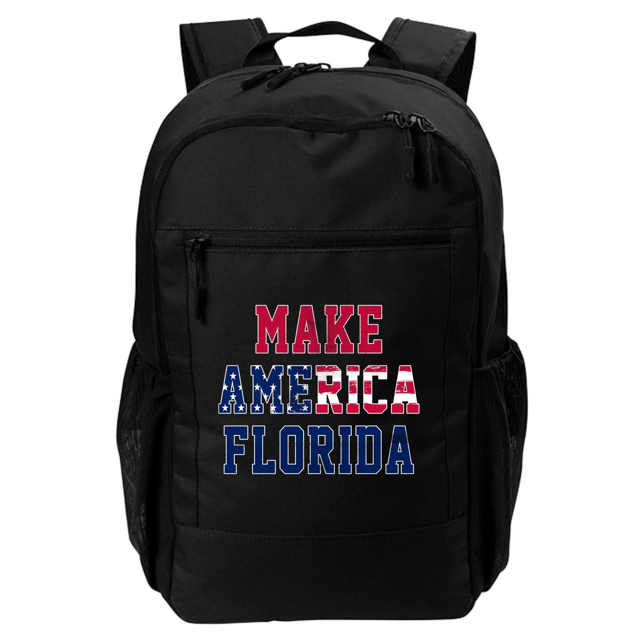 Make America Florida, Desantis 2024 Election Funny Sarcastic Backpack
