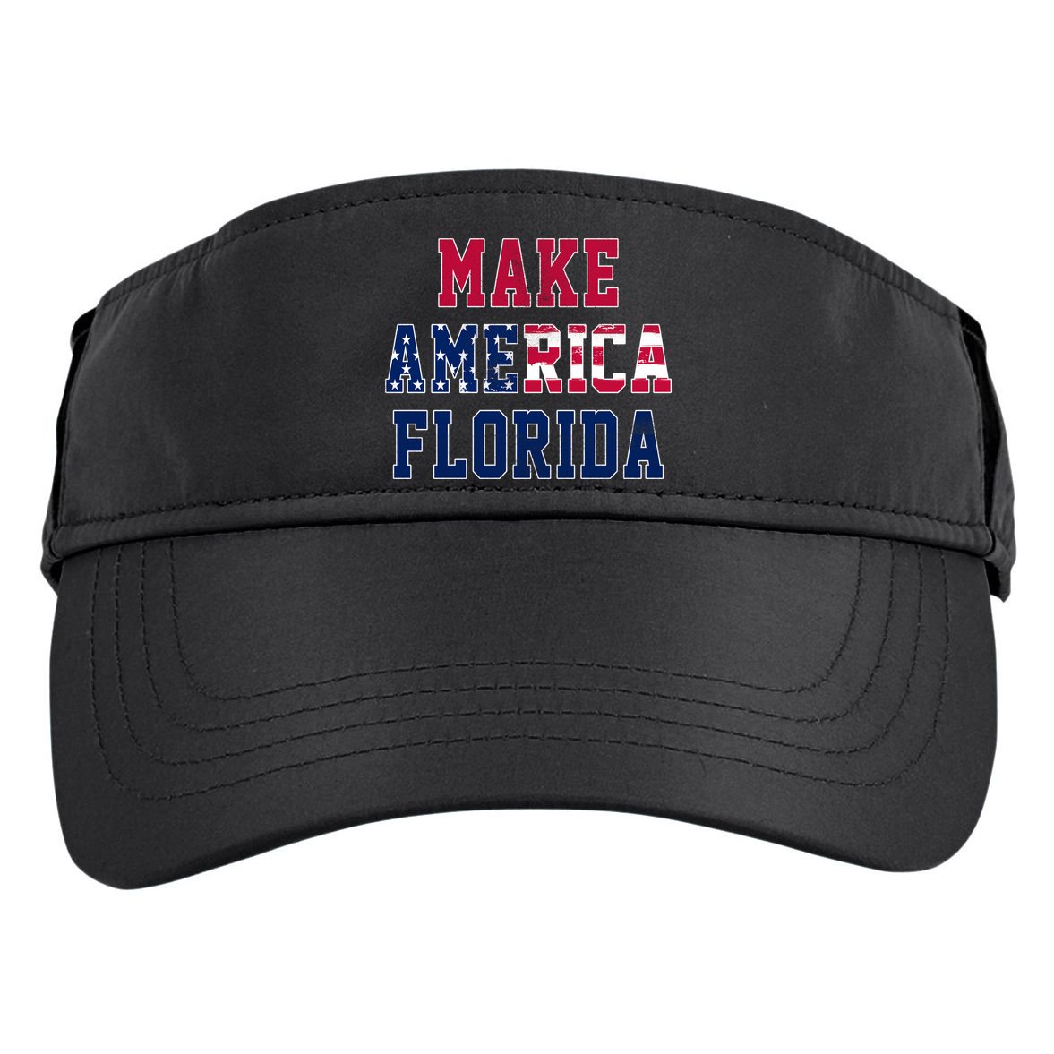 Make America Florida, Desantis 2024 Election Funny Sarcastic Adult Drive Performance Visor