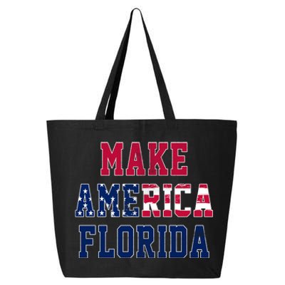 Make America Florida, Desantis 2024 Election Funny Sarcastic 25L Jumbo Tote