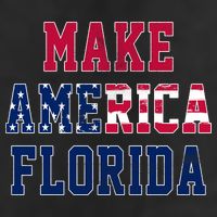 Make America Florida, Desantis 2024 Election Funny Sarcastic 25L Jumbo Tote