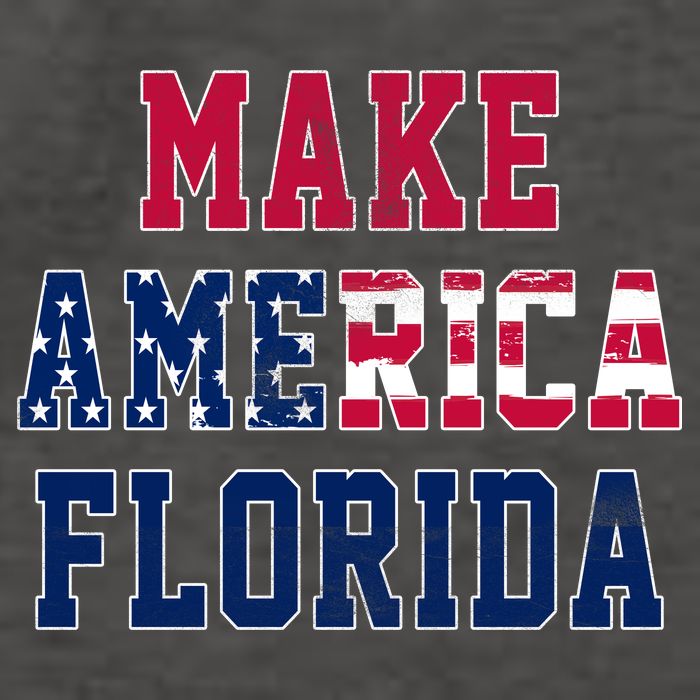 Make America Florida, Desantis 2024 Election Funny Sarcastic Vector Backpack