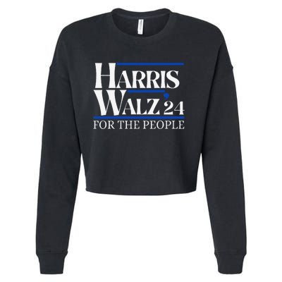 Moving America Forward With Pride And Determination Harris Cropped Pullover Crew