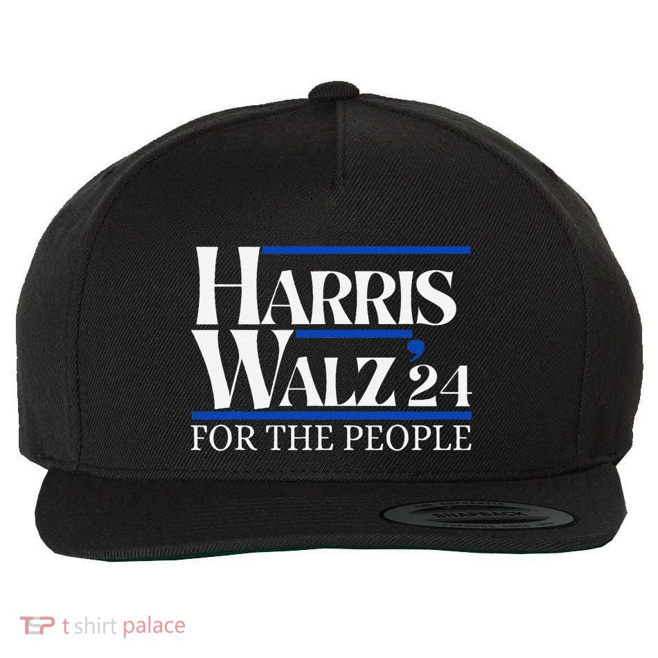 Moving America Forward With Pride And Determination Harris Wool Snapback Cap