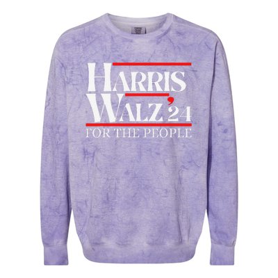 Moving America Forward With Pride And Determination Harris Colorblast Crewneck Sweatshirt