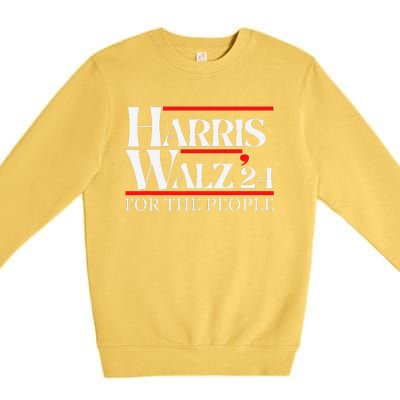 Moving America Forward With Pride And Determination Harris Premium Crewneck Sweatshirt