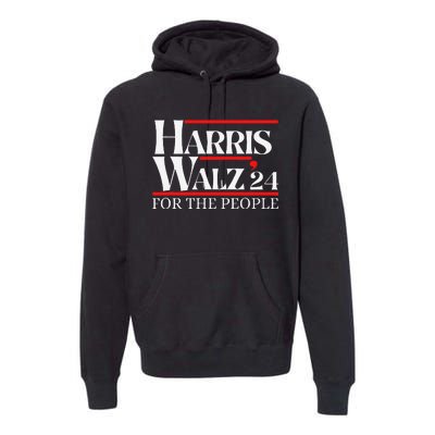 Moving America Forward With Pride And Determination Harris Premium Hoodie