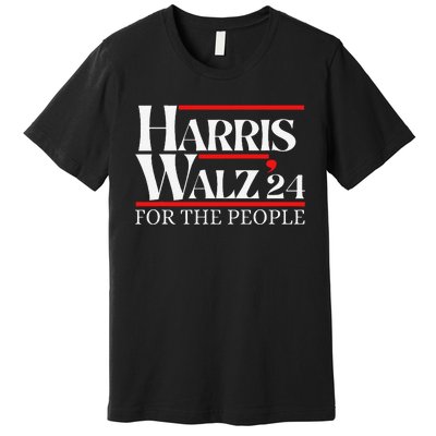 Moving America Forward With Pride And Determination Harris Premium T-Shirt