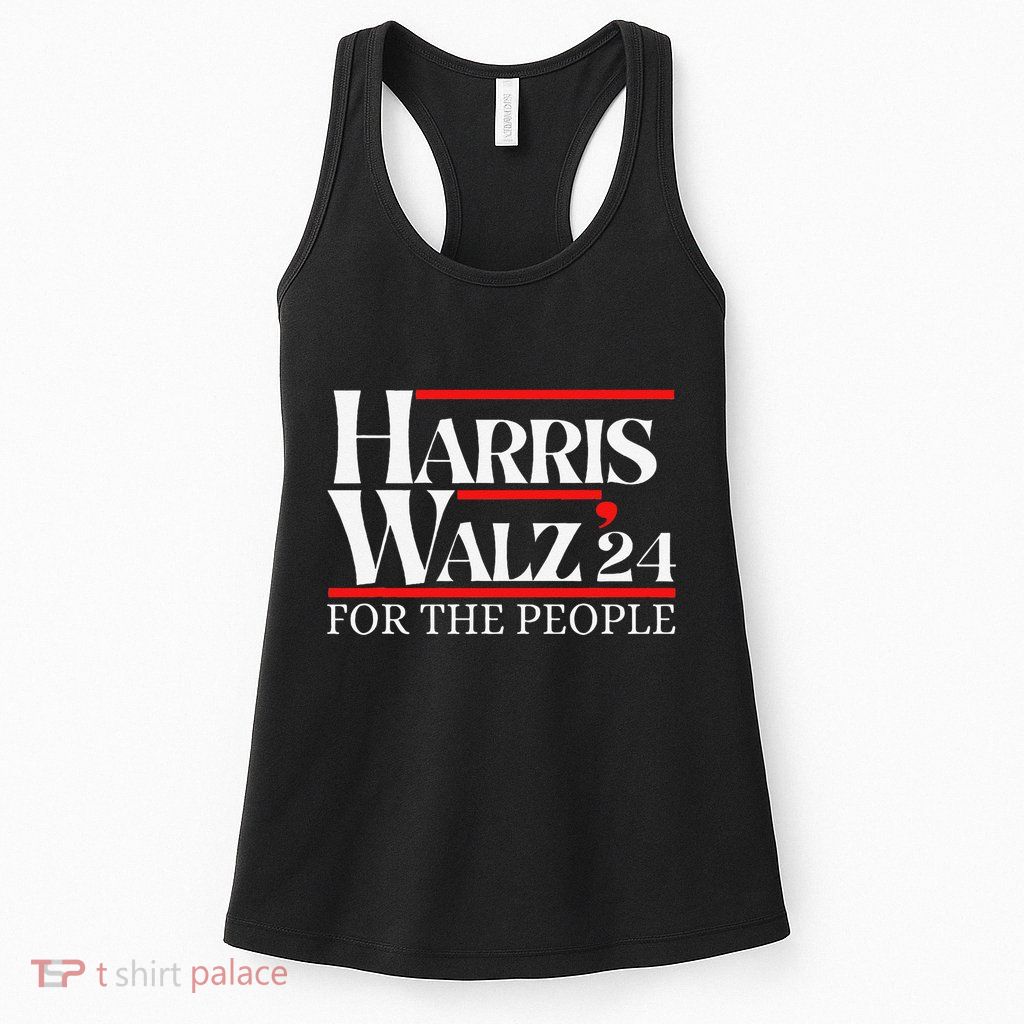 Moving America Forward With Pride And Determination Harris Womens Tank Top