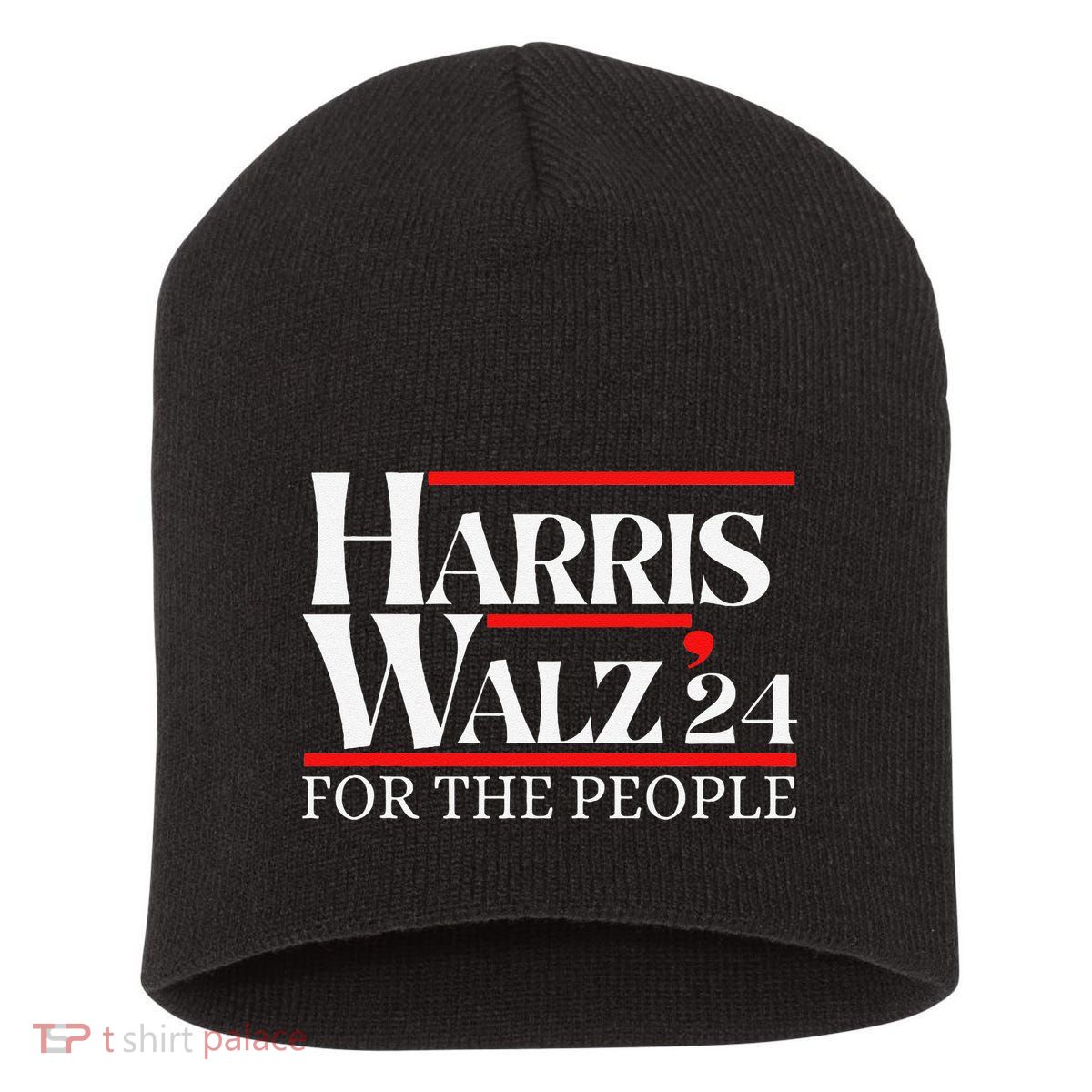 Moving America Forward With Pride And Determination Harris Short Acrylic Beanie