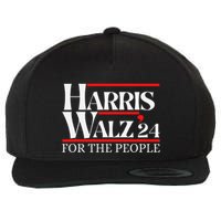 Moving America Forward With Pride And Determination Harris Wool Snapback Cap
