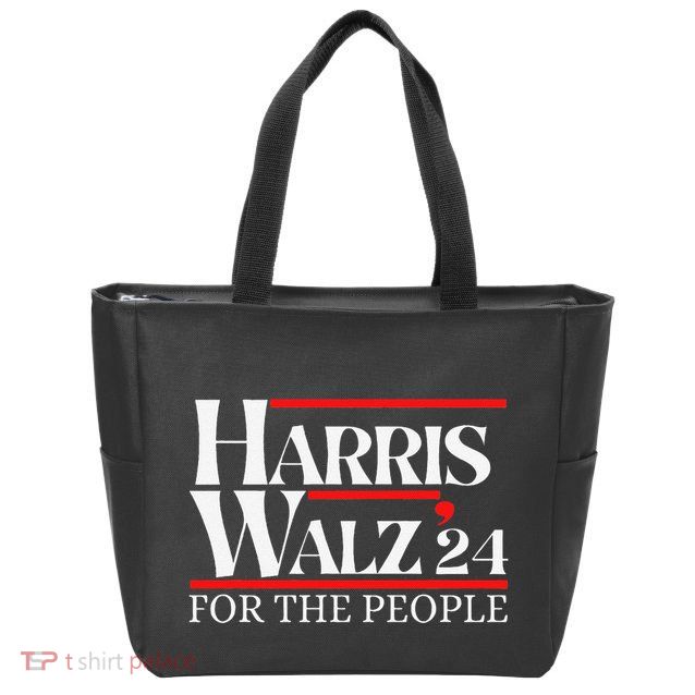 Moving America Forward With Pride And Determination Harris Zip Tote Bag