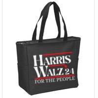 Moving America Forward With Pride And Determination Harris Zip Tote Bag