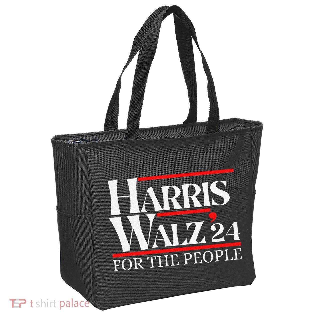 Moving America Forward With Pride And Determination Harris Zip Tote Bag