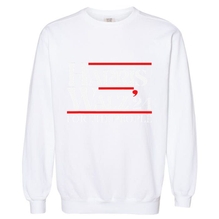 Moving America Forward With Pride And Determination Harris Garment-Dyed Sweatshirt