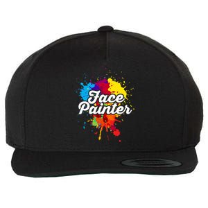 Makeup Artist Face Artist Artistic Face Painter Gift Wool Snapback Cap