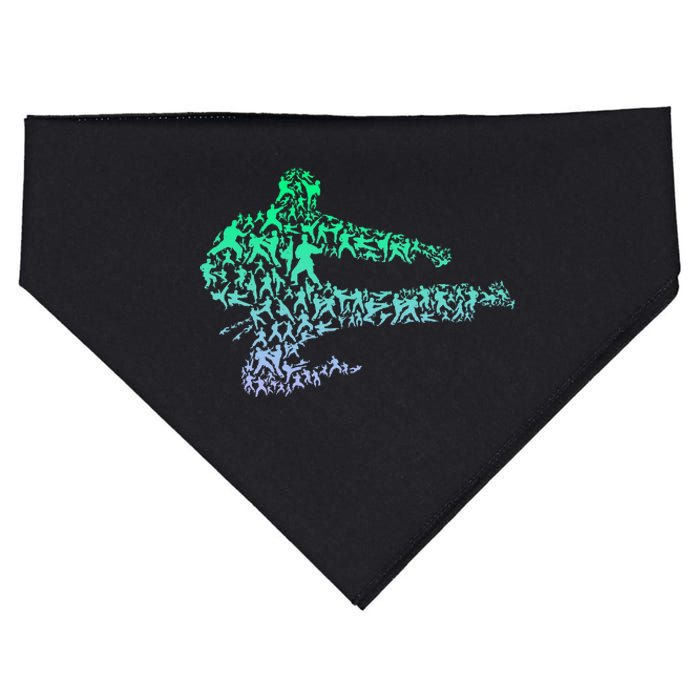 Martial Arts For Karate Fighter Karate USA-Made Doggie Bandana