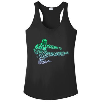 Martial Arts For Karate Fighter Karate Ladies PosiCharge Competitor Racerback Tank