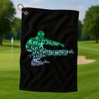 Martial Arts For Karate Fighter Karate Golf Towel