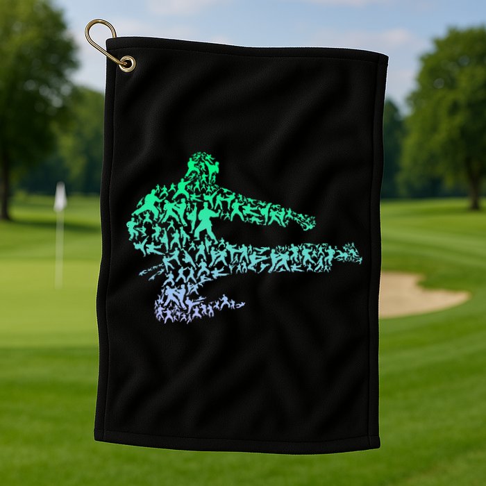 Martial Arts For Karate Fighter Karate Golf Towel