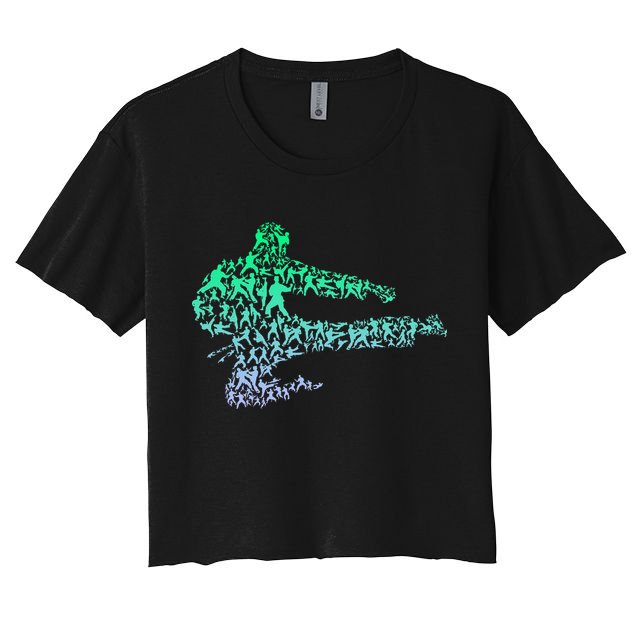 Martial Arts For Karate Fighter Karate Crop Top