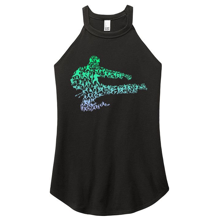 Martial Arts For Karate Fighter Karate Women's Perfect Tri Rocker Tank