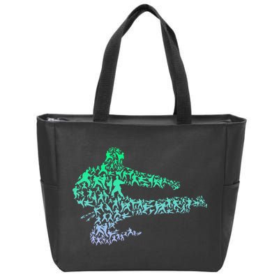 Martial Arts For Karate Fighter Karate Zip Tote Bag