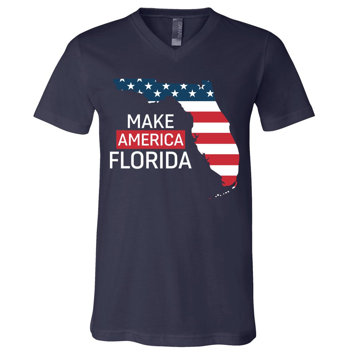 Make America Florida V-Neck T-Shirt