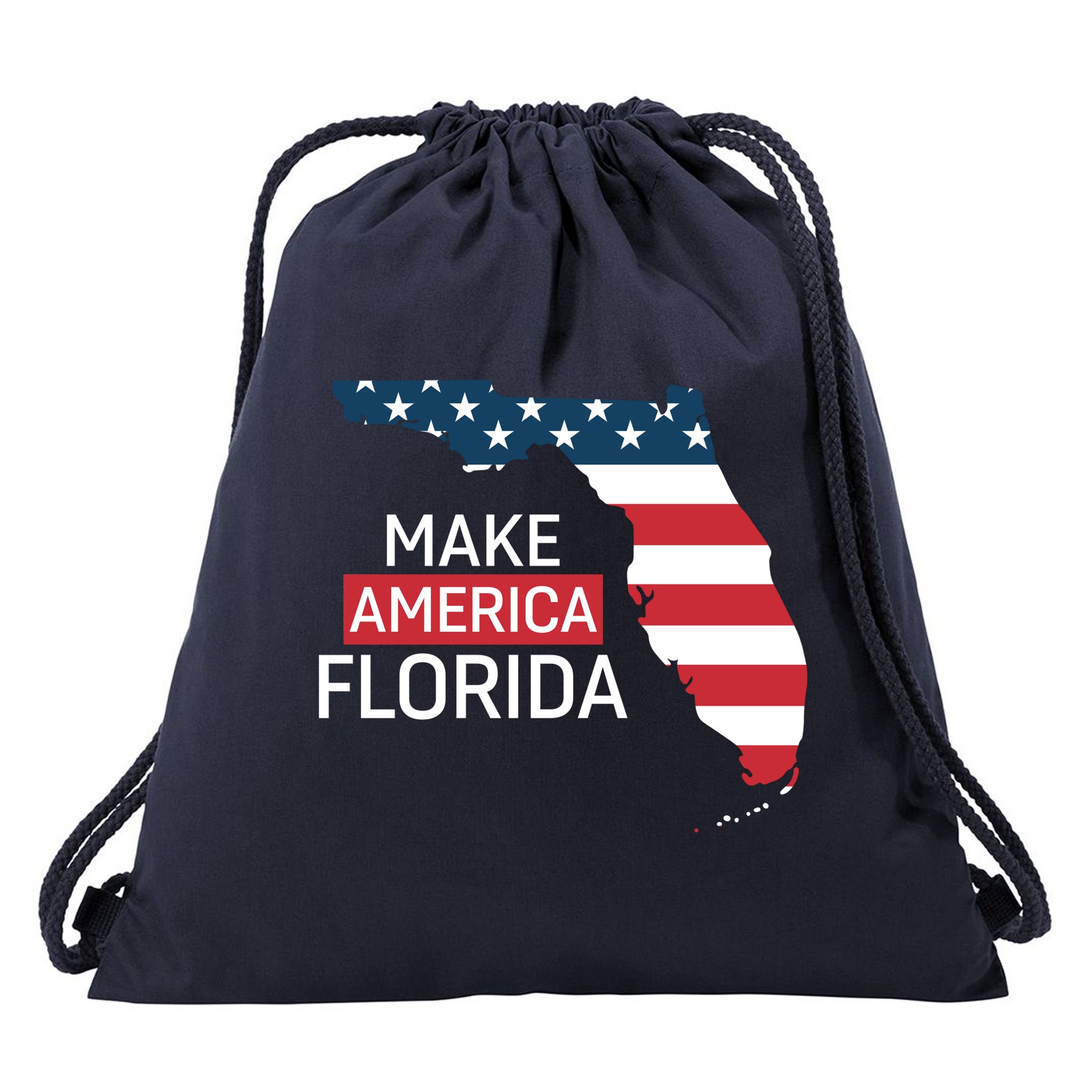 Make America Florida Drawstring Bag
