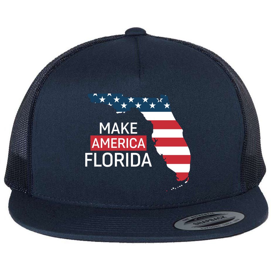 Make America Florida Flat Bill Trucker Hat
