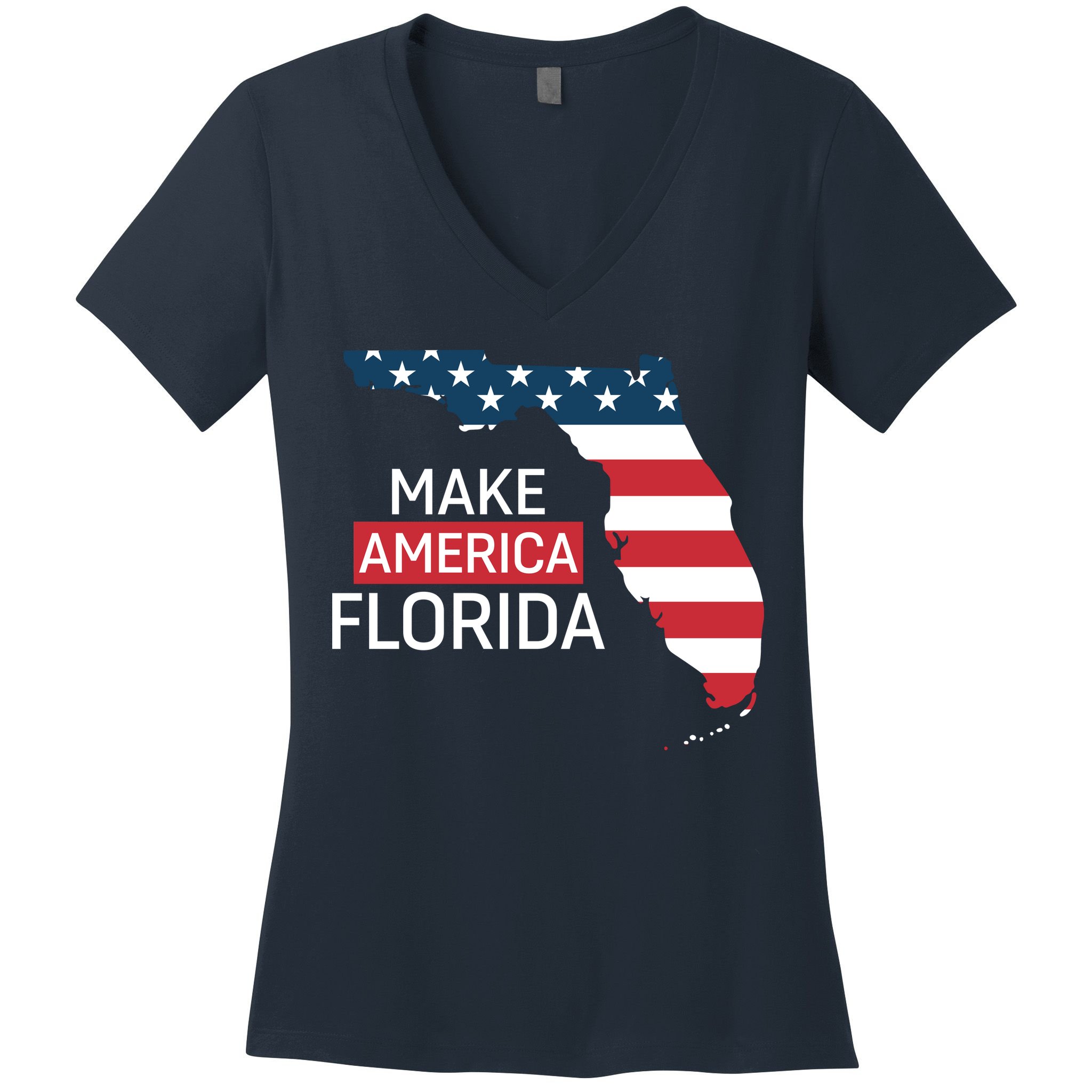 Make America Florida Women's V-Neck T-Shirt