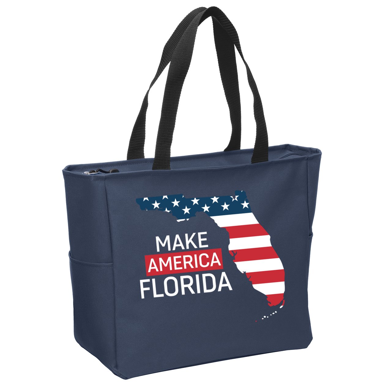 Make America Florida Zip Tote Bag